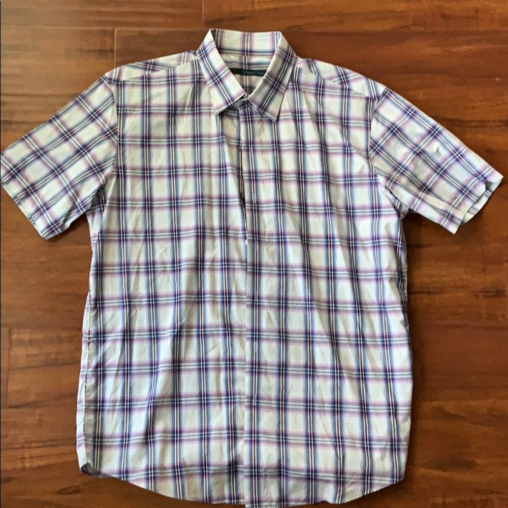 Men’s Short Sleeve Button Down